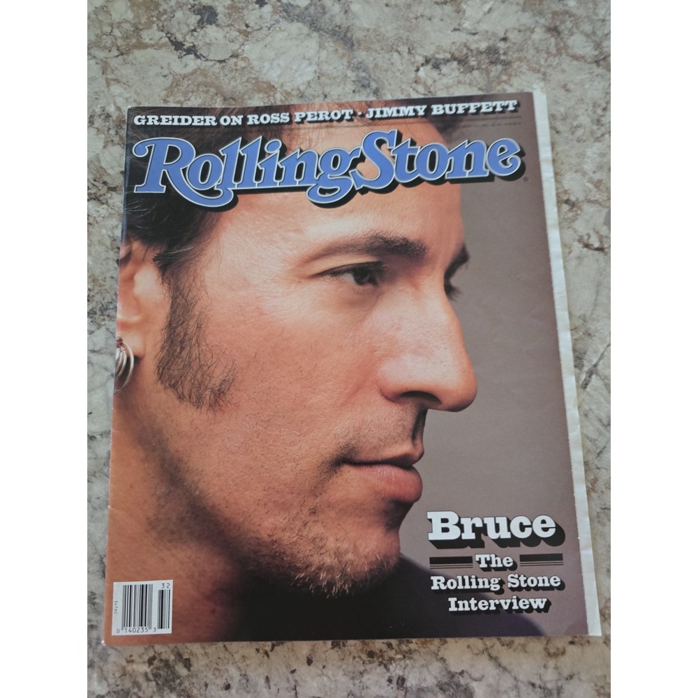 Rolling Stone Magazine Issue 636, August 6, 1992, Bruce Springsteen